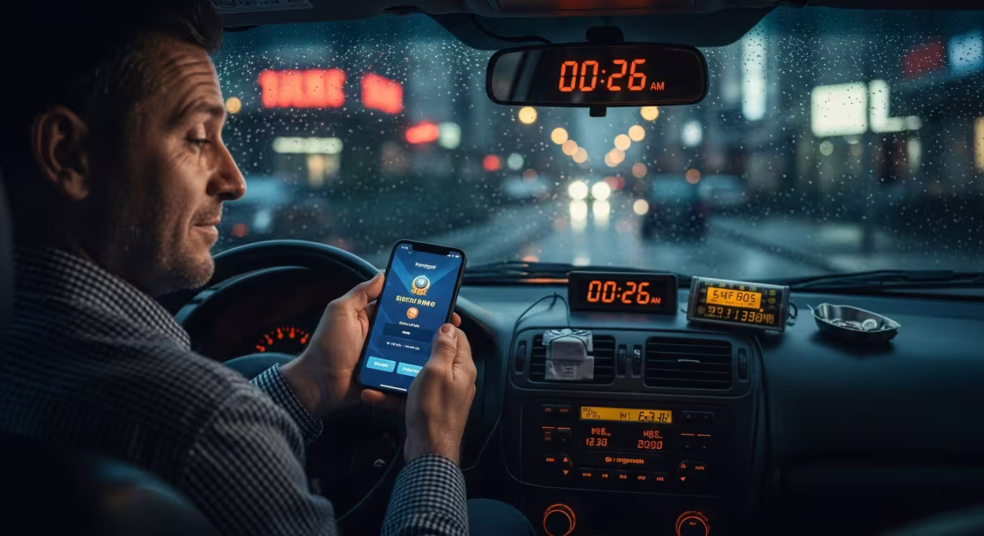 Taxifahrer spielt mitten in der Nacht Aviator und gewinnt 2,4 Millionen TL