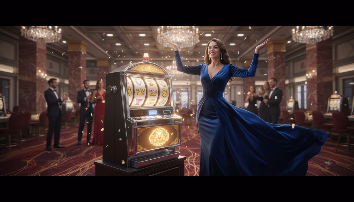 Slot Makinesinde Duygusal Roller Coaster: Bir Kadının Zaferi