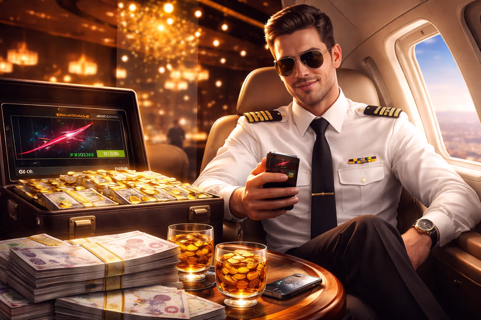 Uçakta Aviator Oynarken 2.3 Milyon TL Kazanan Türk Pilotun Gerçek Hikayesi